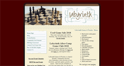 Desktop Screenshot of labyrinthgameshop.com